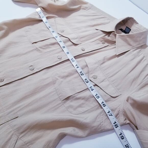 Ralph Lauren Black Label 100% Silk Shirt Dress Button Front Collared - Picture 7 of 15